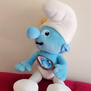 Papa Smurf 2013 And Vanity Stuffed Plush Doll The Smurfs Movie